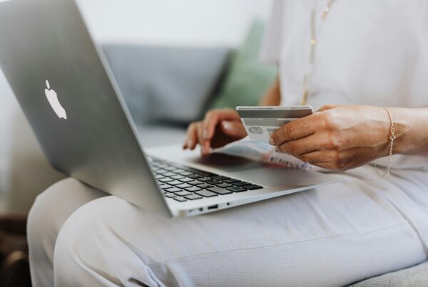 bulbshare person on laptop shopping for black friday